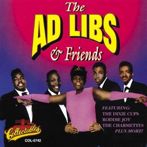 The Ad Libs Ad Libs And Friends Cd 1996 Collectables Records