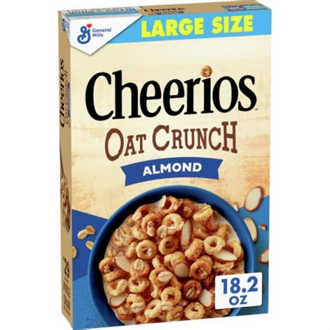 Cheerios Almond Oat Crunch Cereal 182 Oz Fred Meyer
