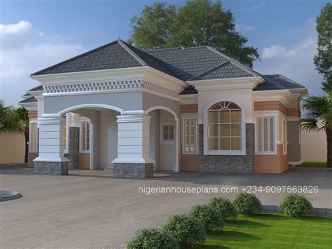 3 Bedroom Bungalow Ref 3025 Nigerian House Plans