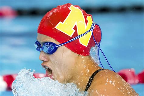 Newport Girls Swim And Dive Team Caps Off Perfect Regular Season With