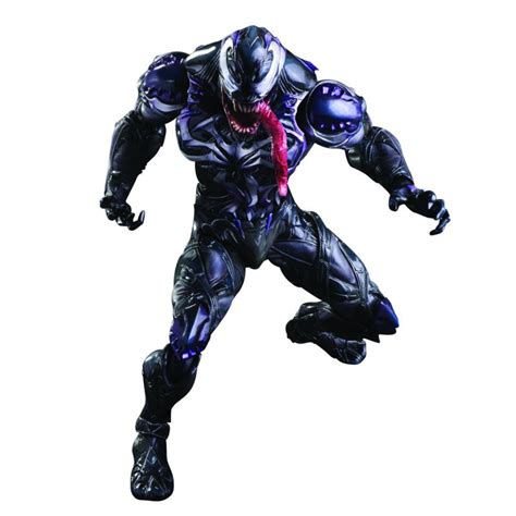 Marvel Comics Universe Venom Variant Play Arts Kai Action Figure