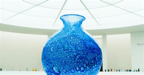 Blue Glass Vase · Free Stock Photo