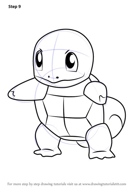 Learn How To Draw Squirtle From Pokemon Go Pokemon Go