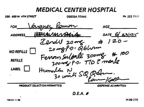 Get this prescription label template download for fun! medical science - Doctors and Handwriting: is it so bad ...