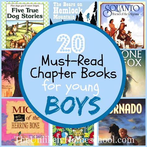 The Unlikely Homeschool 20 Must Read Chapter Books For Young Boys