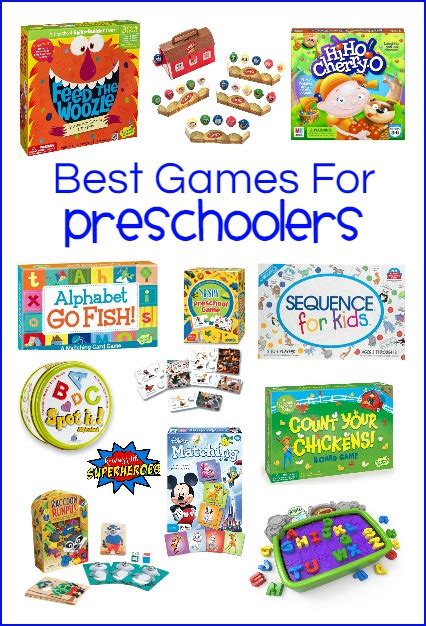 30 Of The Best Games For Preschoolers