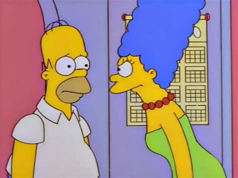 Yarn But Marge I Swear To You I Never Thought Youd Find Out Groans The Simpsons