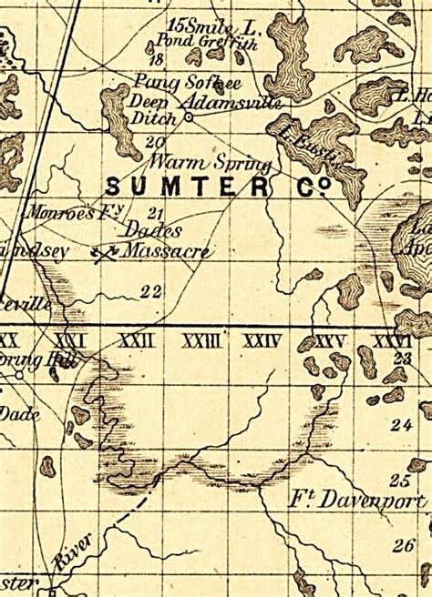 Sumter County Map Florida County Map Sumter County Images And Photos