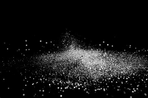 Glitter Lights Grunge Black And White Background For Graphic Design