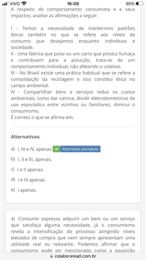 Sociedade Brasileira E Cidadania Prova Anhanguera