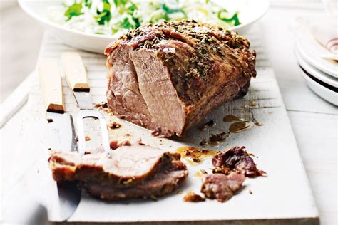 Slow Roasted Pork Neck With Cabbage And Spinach Slaw Recipes