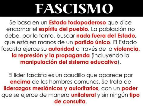 Fascismo Significado