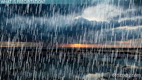 Precipitation Forming Processes Video And Lesson Transcript
