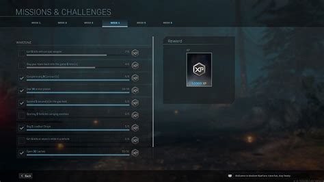 Warzone Barracks Challenges Missions Personalisation Warzone
