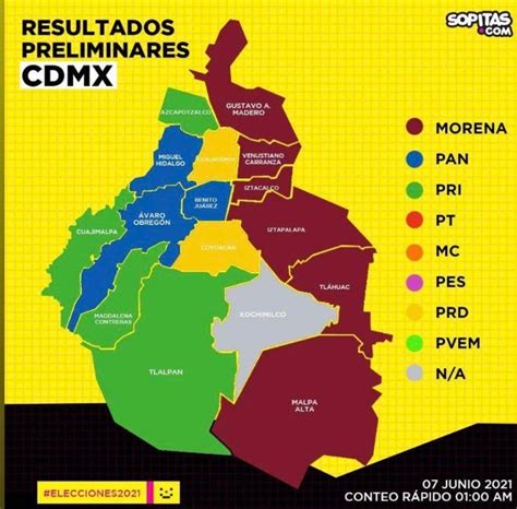 Mapa De La Cdmx