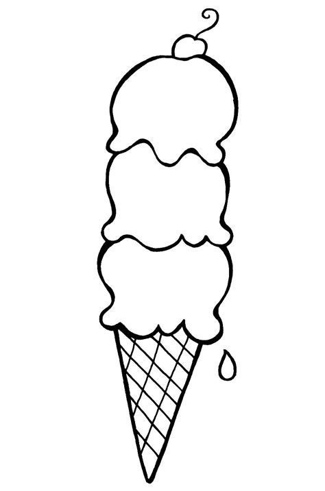 Color online this ice cream coloring page and send it to your friends. Free Printable Ice Cream Coloring Pages For Kids