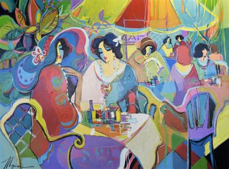Midnight Cafe By Isaac Maimon