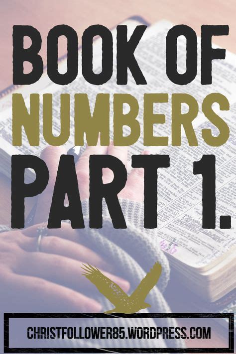 The Book Of Numbers Part 1 Book Of Numbers Bible Studies For
