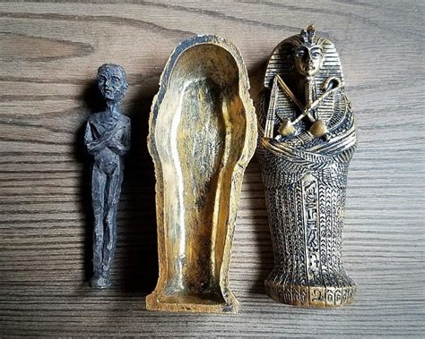 Mummy In Coffin Egyptian Sarcophagus With Mummy King Tut Oddities