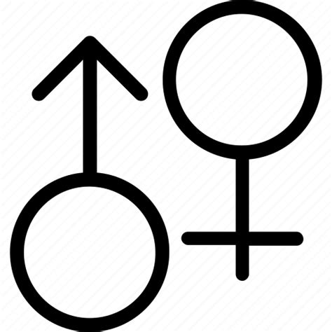 Female Gender Male Sex Icon Icon