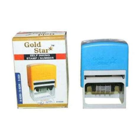 Gold Star Self Inking Stamp For Office At Rs 40 In Kolkata Id