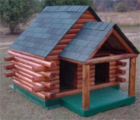 Log Cabin Dog House Plans