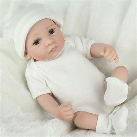 10 Reborn Preemie Dolls Full Body Vinyl Silicone Newborn Baby Boy Doll