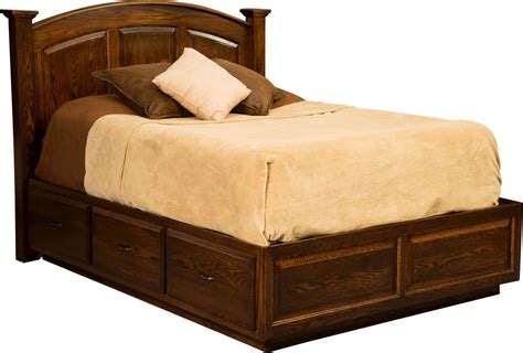 Amish Americana Platform Bed From Dutchcrafters Amish Furniture