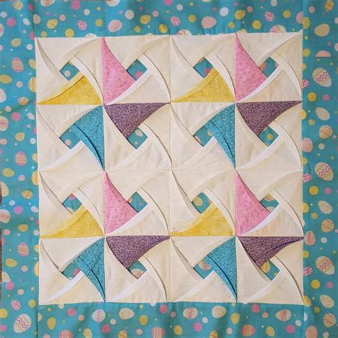 Easter Pinwheels Pinwheel Quilt Pattern Easy Quilt Patterns Pattern