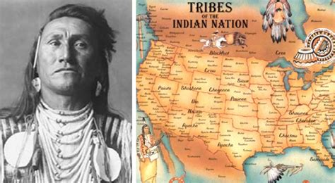 La Mappa Delle Tribù Dei Nativi Americani Un Pezzo Di Storia Che Non Appare Mai Sui Libri Di