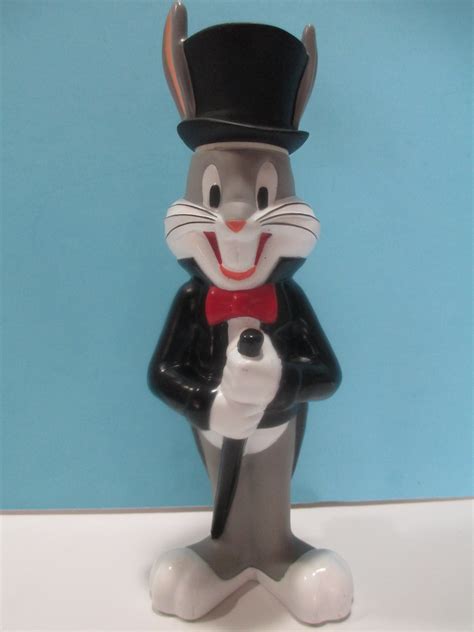 Bugs Bunny Figurine Bugs Bunny 1995 Vintage Bugs Bunny Etsy