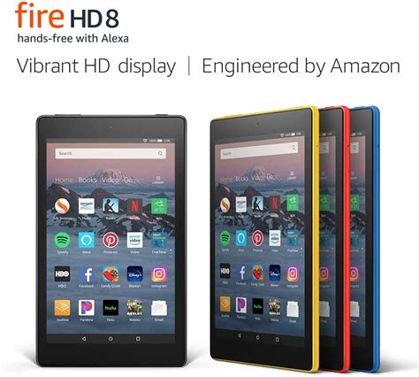 Buy Fire Hd 8 Tablet 8 Hd Display 16 Gb Black Previous Generation
