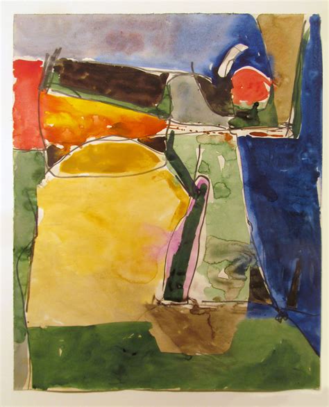 Richard Diebenkorn Abstract Art Painting Richard Diebenkorn Art
