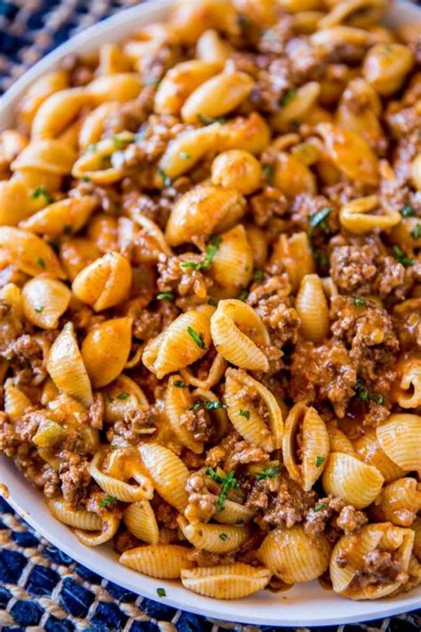 Craving ground beef but not sure what to make? Cheesy Taco Pasta (Dinner, then Dessert) | Easy pasta ...