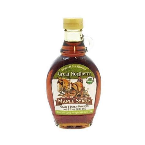 Great Northern Grade B Organic Maple Syrup 8 Oz Instacart