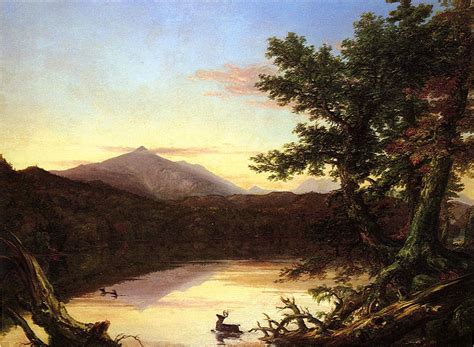 Schroon Lake By Thomas Cole Useum
