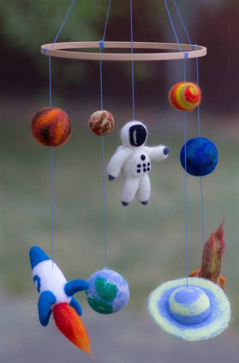 Baby Mobile Planets Mobile Baby Crib Mobile Solar Systems Mobile Space Nursery Mobile Earth Moon