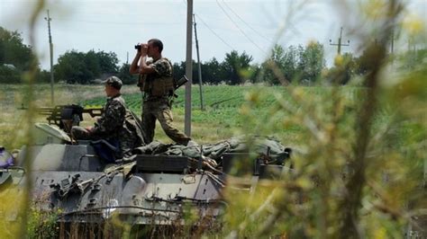 ukraine forces clash with separatists at donetsk airport bbc news