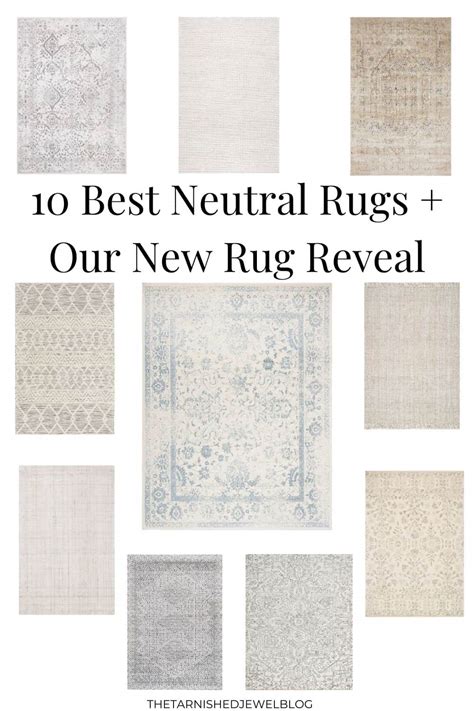 10 Best Neutral Rugs Our New Rug Reveal Thetarnishedjewelblog