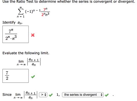 Solved Use the Ratio Test to determine whether the series is | Chegg.com