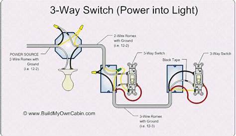 3-way switch single pole wiring diagram