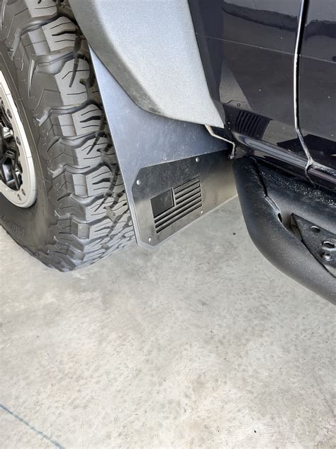 Rek Gen Mud Flaps Installed On My Sasquatch Bronco6g 2021 Ford