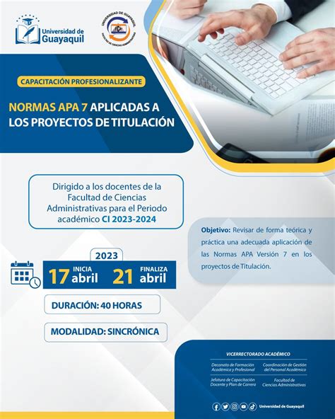 Univer De Guayaquil On Twitter El Vicerrectorado Académico Mediante