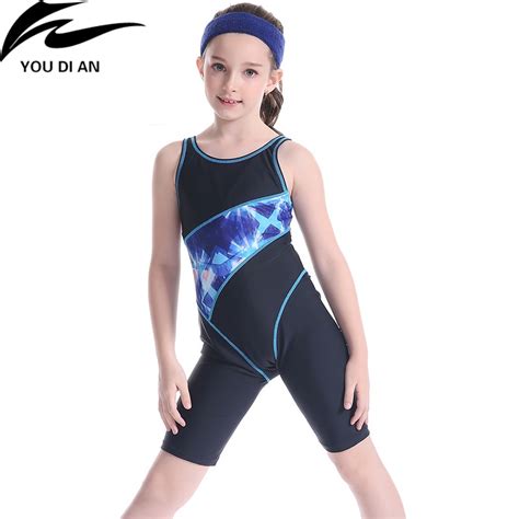Buy 5 To 14 Ages New Children Girl One Piece Swimsuit