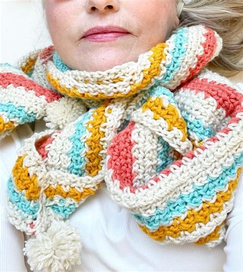 Daisy Farm Crafts In Crochet Scarf Crochet Pattern Crochet