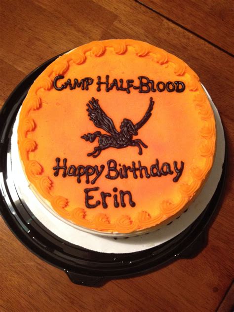 My Camp Half Blood Birthday Cake Ps This Is Seriously Mine I Didnt