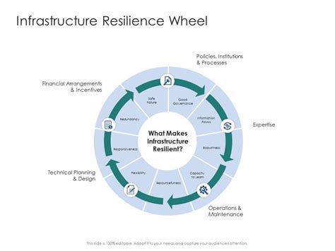 Infrastructure Resilience Wheel Infrastructure Engineering Facility