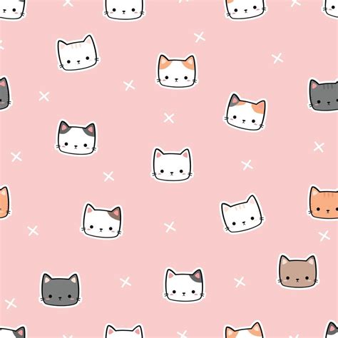 Update More Than Kawaii Cat Wallpaper Super Hot Tdesign Edu Vn