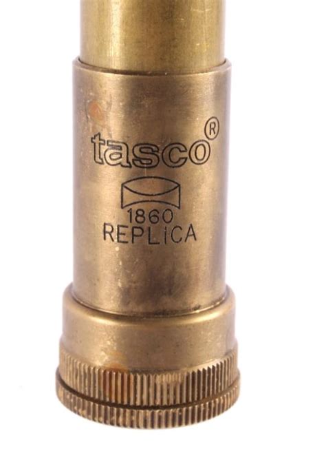 Tasco 1860 Replica 4x15 A 563 Buffalo Brass Scope