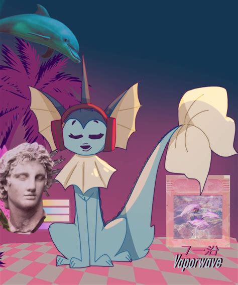 Vaporeon Vaporwave Pokémon Amino